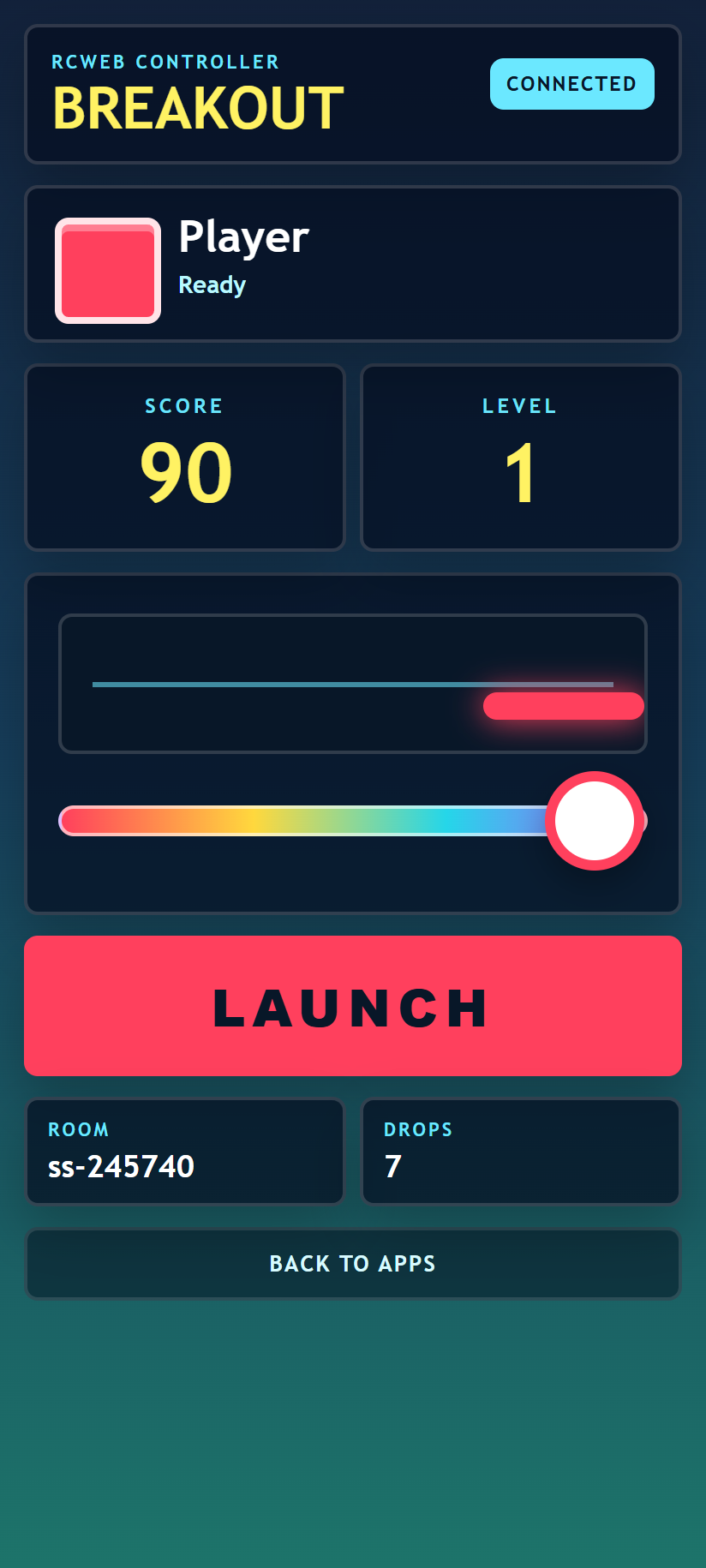 Controller after additional play