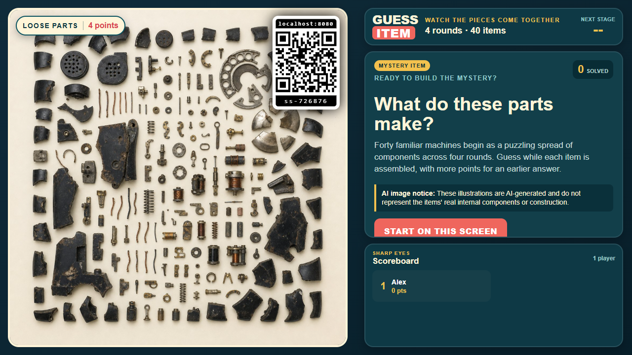 New mystery item starting