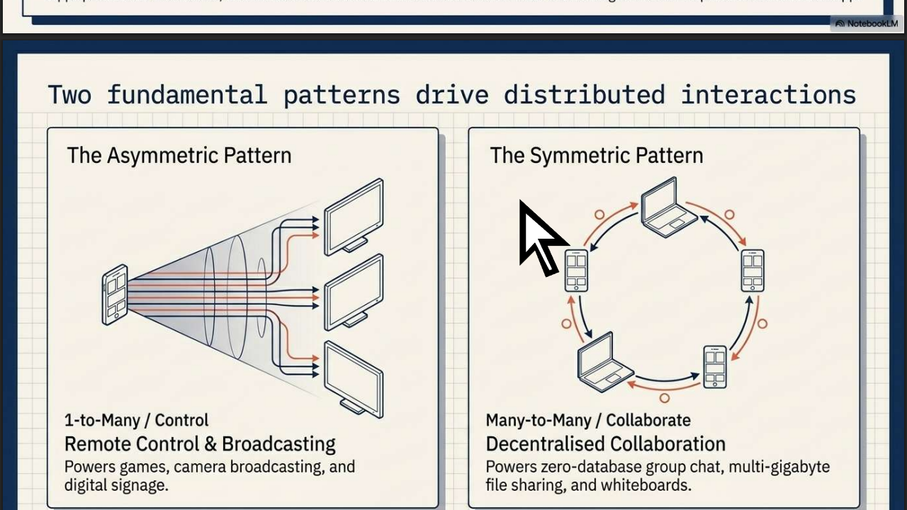 Inspecting a later presentation slide