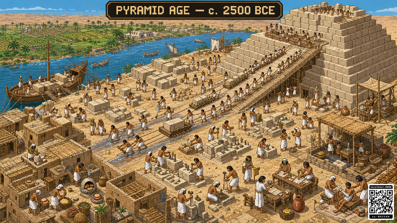 Pyramid Age artwork selected from the history gallery