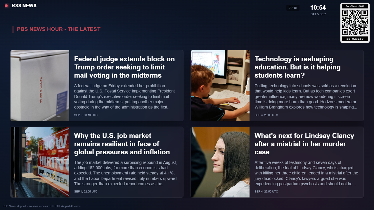 Live RSS headline page 3